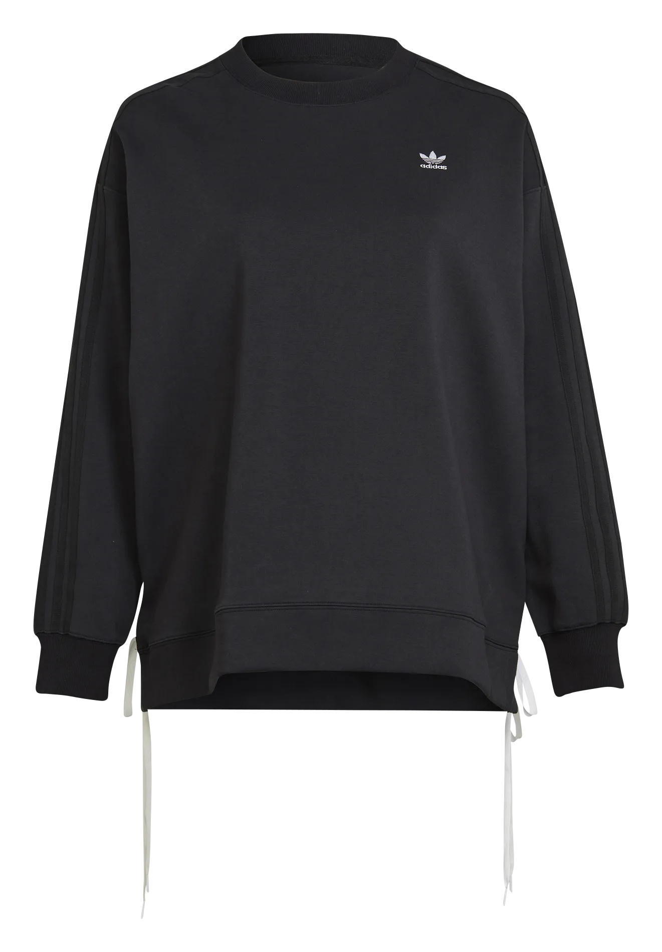 ADIDAS   Felpa scollo tondo in cotone | Nero