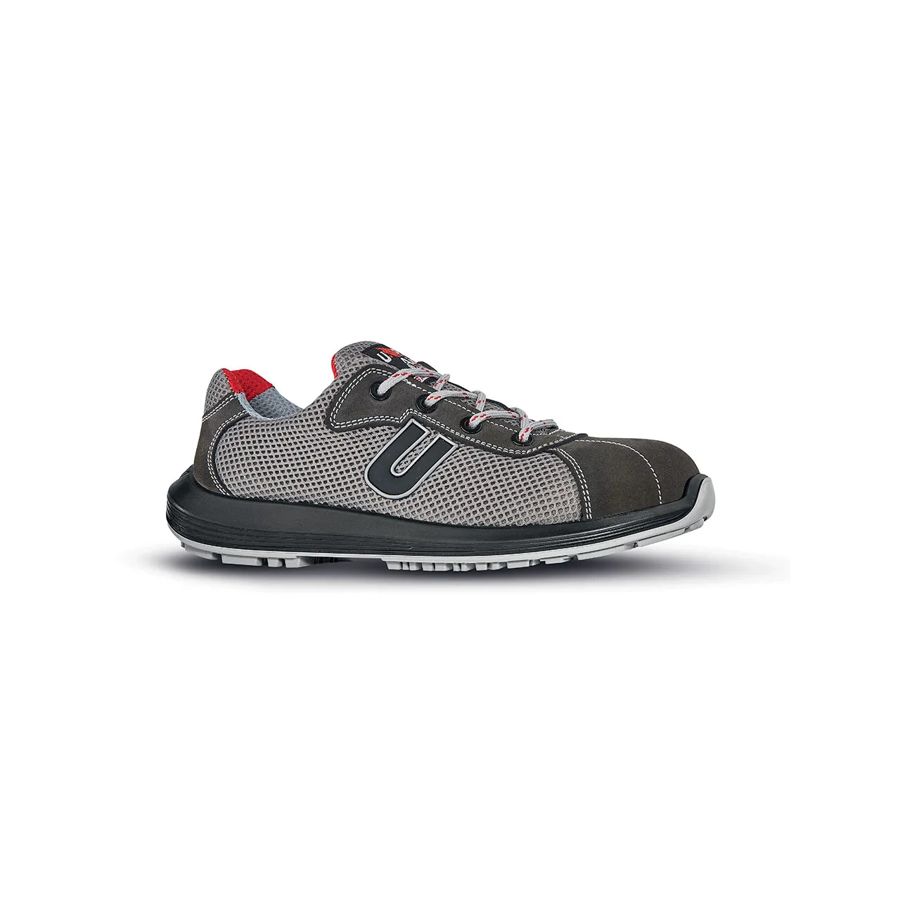 Scarpe antinfortunistiche S1P UPower COAL, 39  Unisex , con puntale di sicurezza